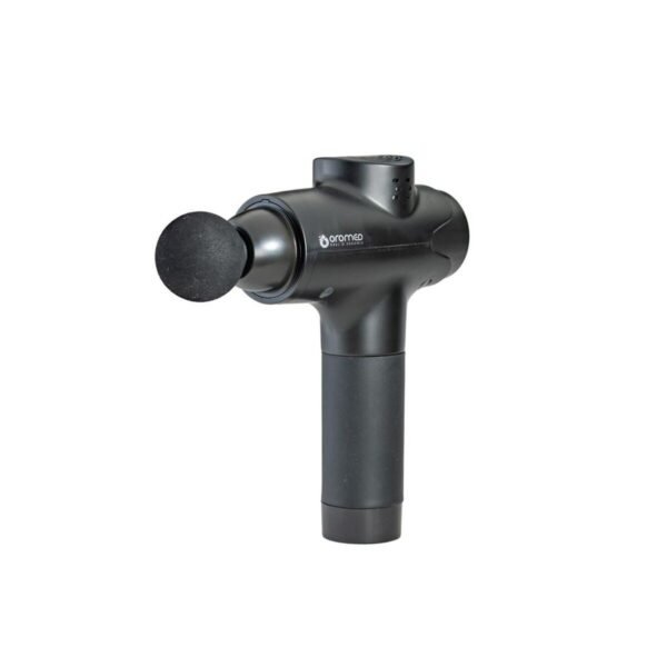 Massagepistol til muskelafslapning og gendannelse Oromed ORO-GUN PRO BLACK 20 W Sort