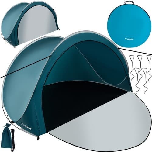 Strandtelt / Pop-Up Telt / Vindbeskyttelse - 200x120x110cm